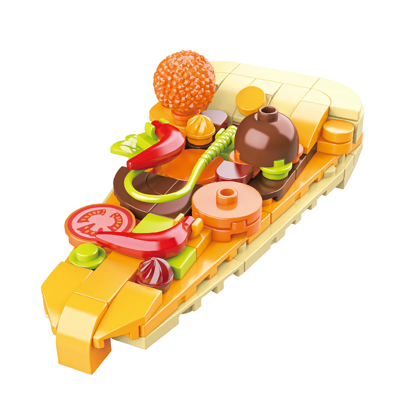 JK5651 傲椒披薩-美食冰箱貼