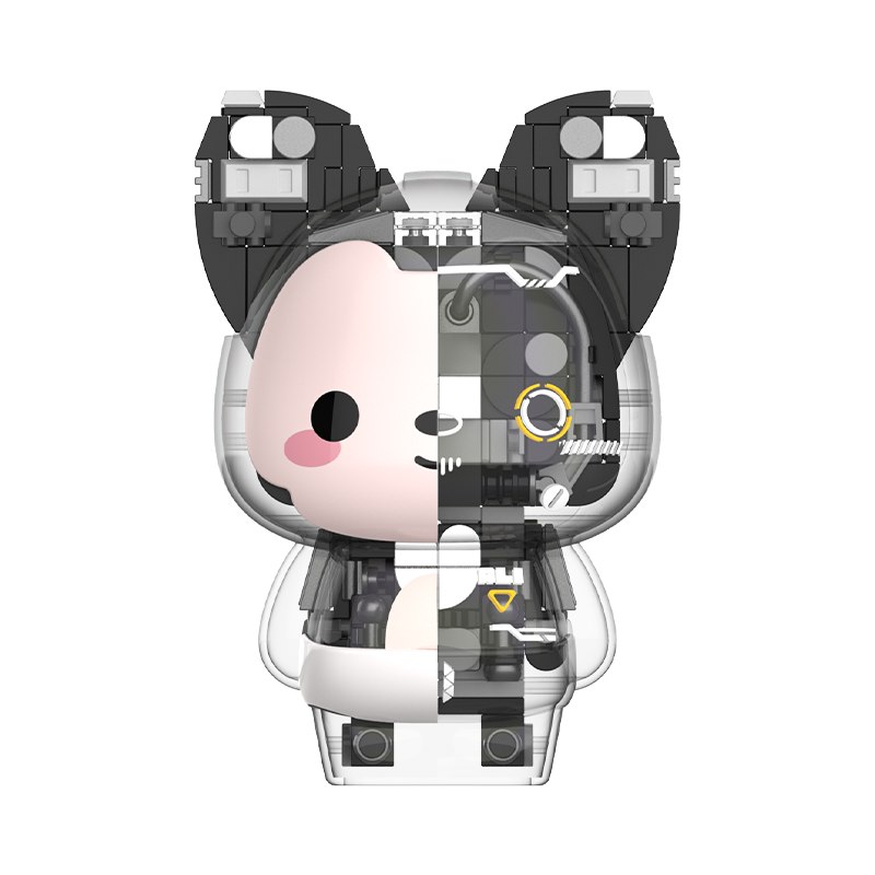 JK6510-3 機(jī)械阿貍磁吸體（朋克黑）